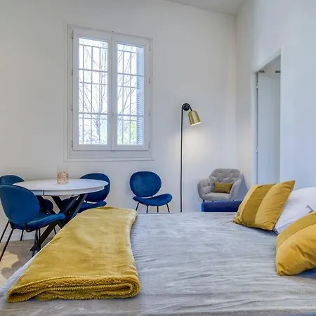 4 Stars Palais Hermitage, 5 Pers, Ac, Full Confort 아파트 니스
